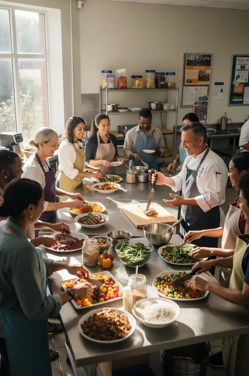 Minimalist workspace for simplified daily routines
